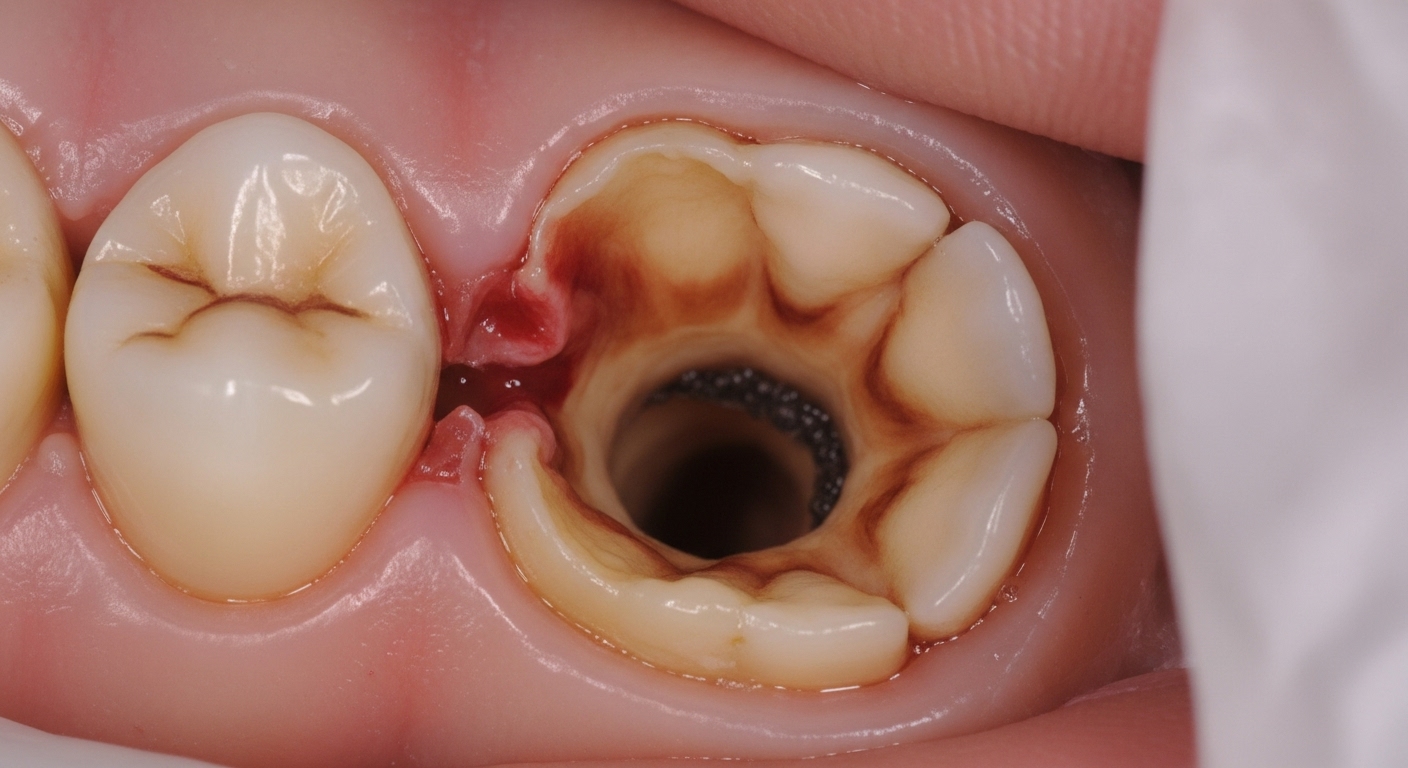 Before Complete Smile Makeover